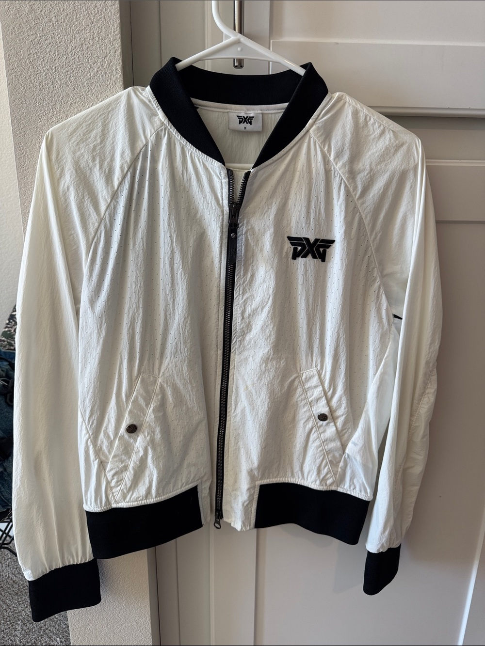 PXG White Jacket with Black Trim